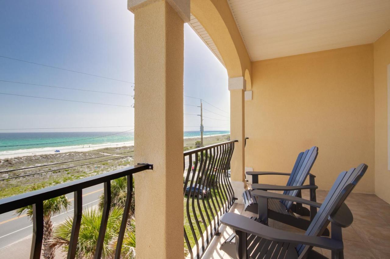 2 Gulf View Balconies! 3 Story Townhome With 4 Bedrooms, 4 Bathrooms! Sleeps12 Panama City Beach Exteriör bild