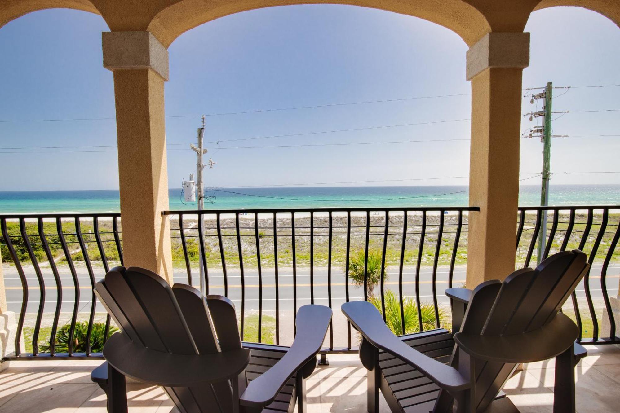 2 Gulf View Balconies! 3 Story Townhome With 4 Bedrooms, 4 Bathrooms! Sleeps12 Panama City Beach Exteriör bild